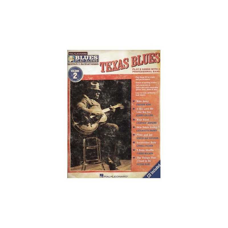 BLUES PLAY-ALONG VOL.2 - TEXAS BLUES (+CD)