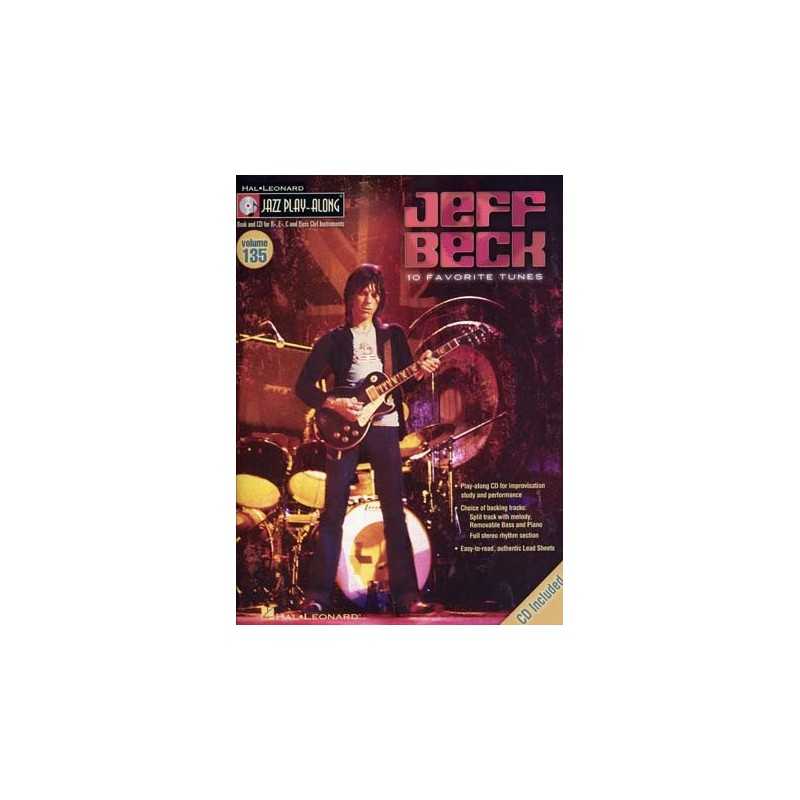 JAZZ PLAY-ALONG VOL.135 - JEFF BECK (+CD)