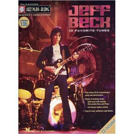 JAZZ PLAY-ALONG VOL.135 - JEFF BECK (+CD)