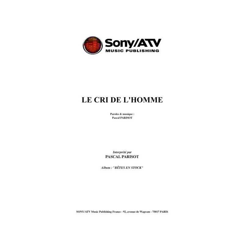 LE CRI DE L'HOMME