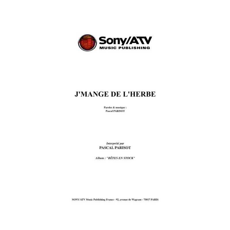 J'MANGE DE L'HERBE