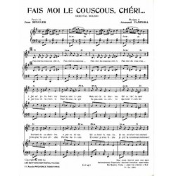 Sheet music FAIS MOI DU COUSCOUS CHÉRI Bob AZZAM