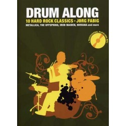 DRUM ALONG - 10 HARD ROCK CLASSICS (+CD)
