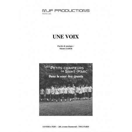 UNE VOIX