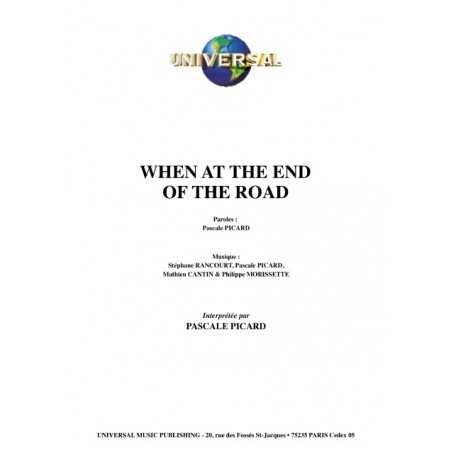 WHEN AT THE END OF THE ROAD