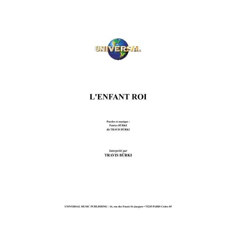 L'ENFANT ROI