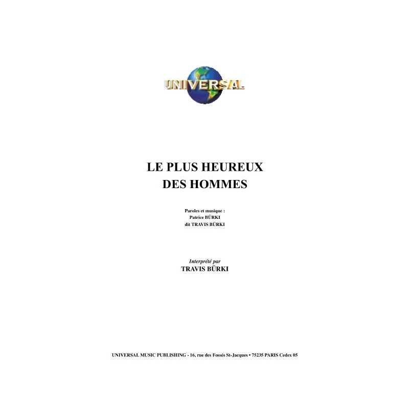 LE PLUS HEUREUX DES HOMMES