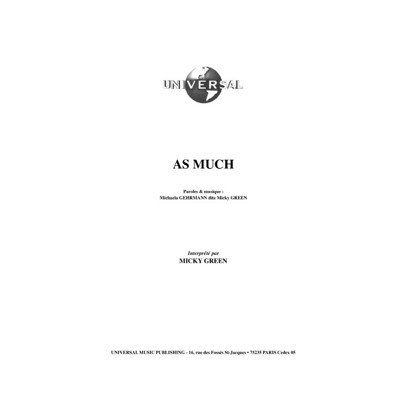 AS MUCH