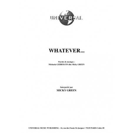 WHATEVER...