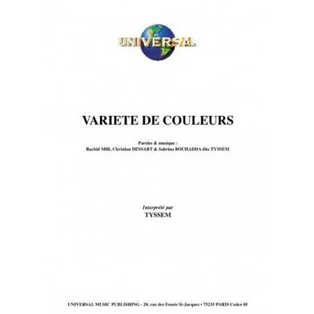 VARIÉTÉ DE COULEURS