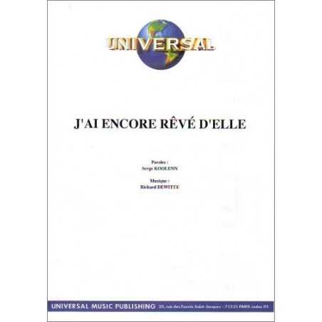 J'AI ENCORE RÊVÉ D'ELLE