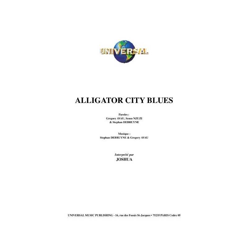 ALLIGATOR CITY BLUES