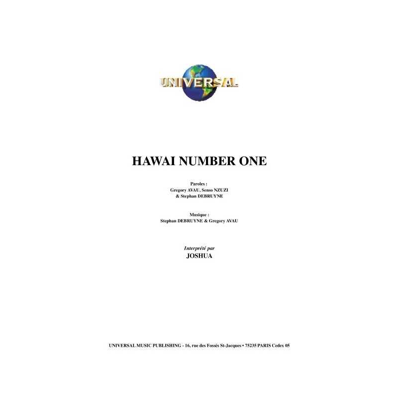 HAWAI NUMBER ONE