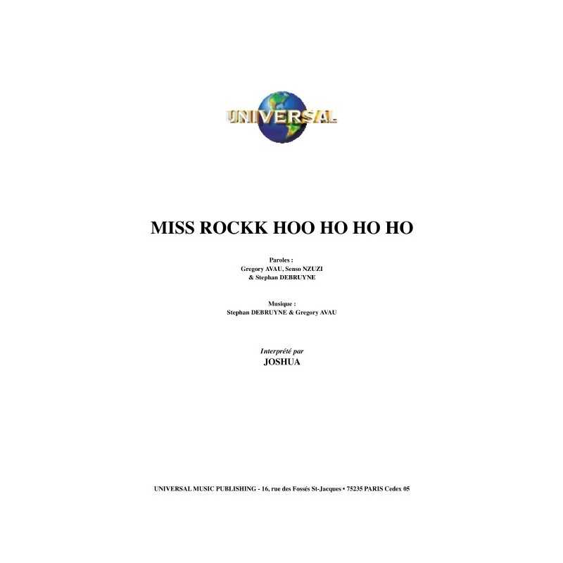 MISS ROCKK HOO HO HO HO