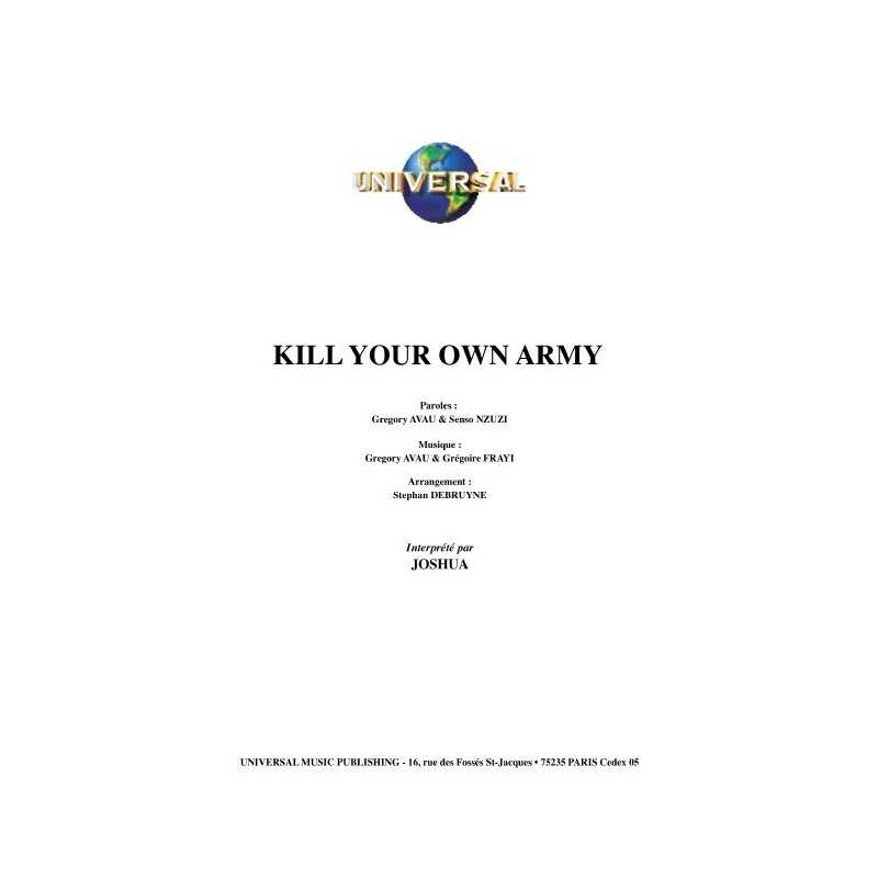 KILL YOUR OWN ARMY