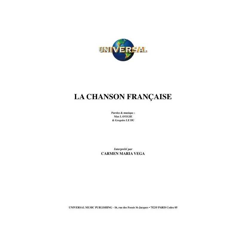 LA CHANSON FRANCAISE