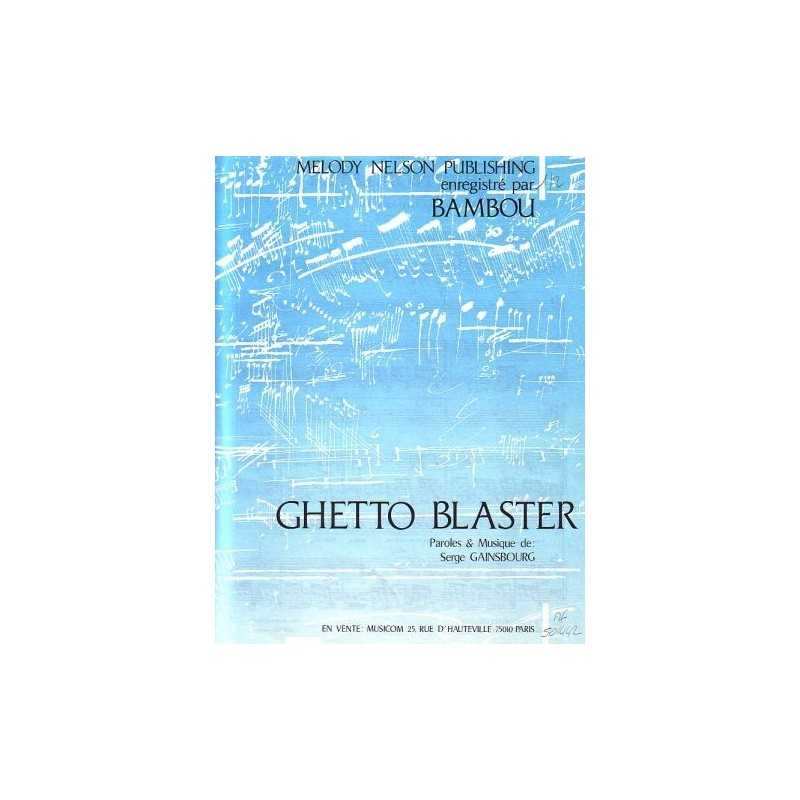 GHETTO BLASTER