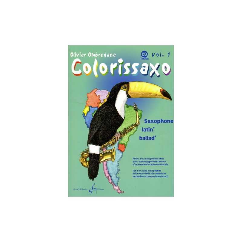 Sheet music COLORISSAXO VOL.1 Olivier Ombredane