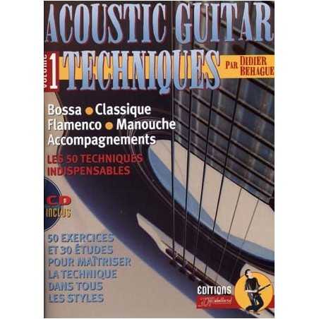 ACOUSTIC GUITAR TECHNIQUES VOL.1 (+CD)