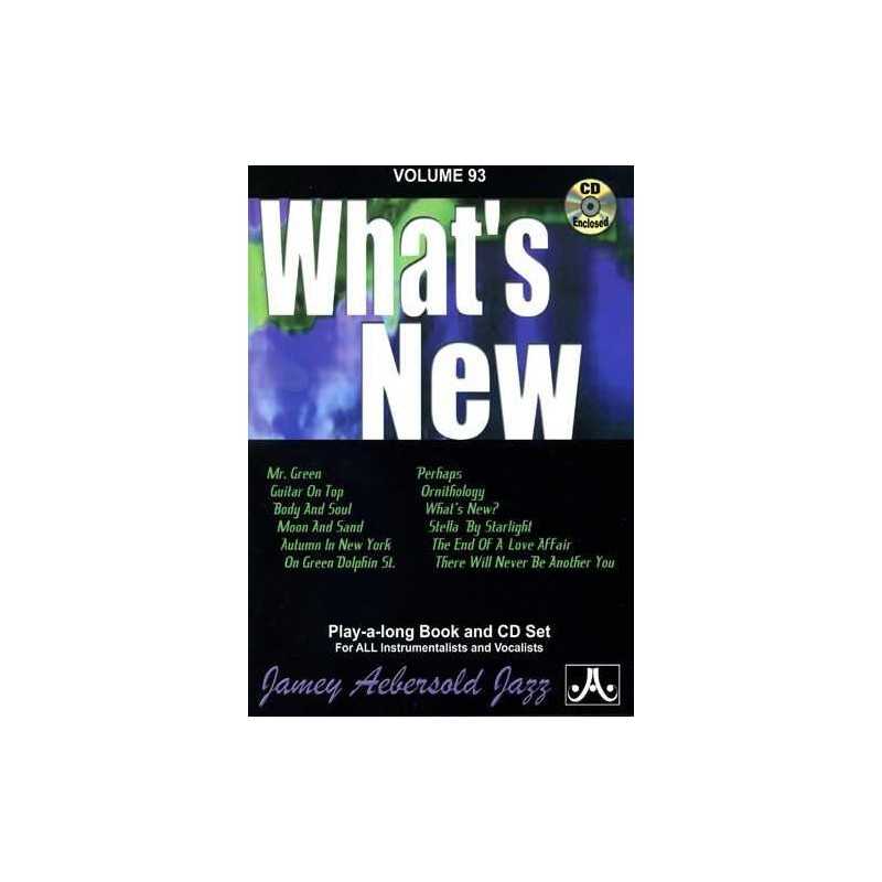 AEBERSOLD VOL.93 - WHAT'S NEW (+CD)