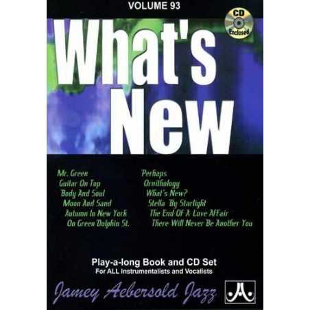AEBERSOLD VOL.93 - WHAT'S NEW (+CD)