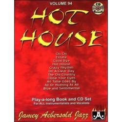 Sheet music AEBERSOLD VOL.94 HOT HOUSE (+CD)