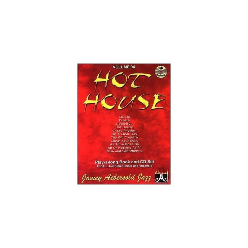 Sheet music AEBERSOLD VOL.94 HOT HOUSE (+CD)