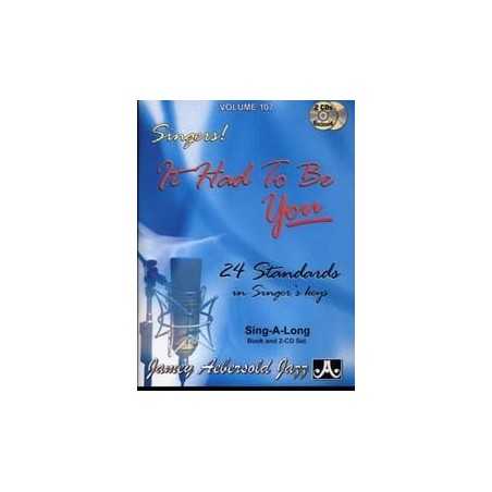 AEBERSOLD VOL.107 - IT HAD TO BE YOU (+CD)
