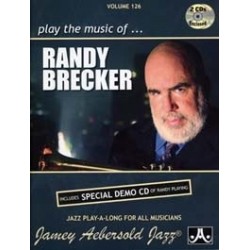 AEBERSOLD VOL.126 - RANDY BRECKER (+CD)