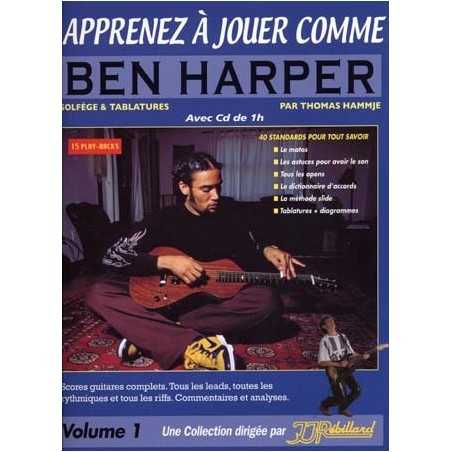 APPRENEZ À JOUER COMME BEN HARPER (+CD)