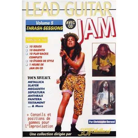 LEAD GUITAR JAM VOL.5 TRASH SESSIONS (+CD)