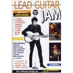 LEAD GUITAR JAM VOL.3 UNPLUGGED (+CD)