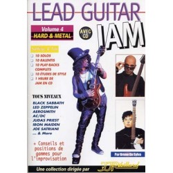LEAD GUITAR JAM VOL.4 HARD & METAL (+CD)