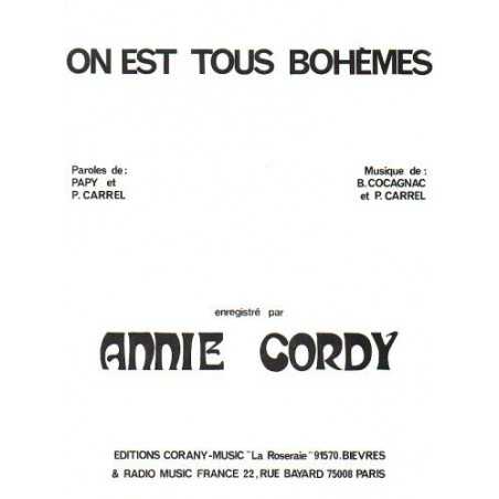 ON EST TOUS BOHÈMES