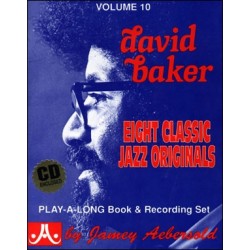 AEBERSOLD VOL.10 - DAVID BAKER (+CD)
