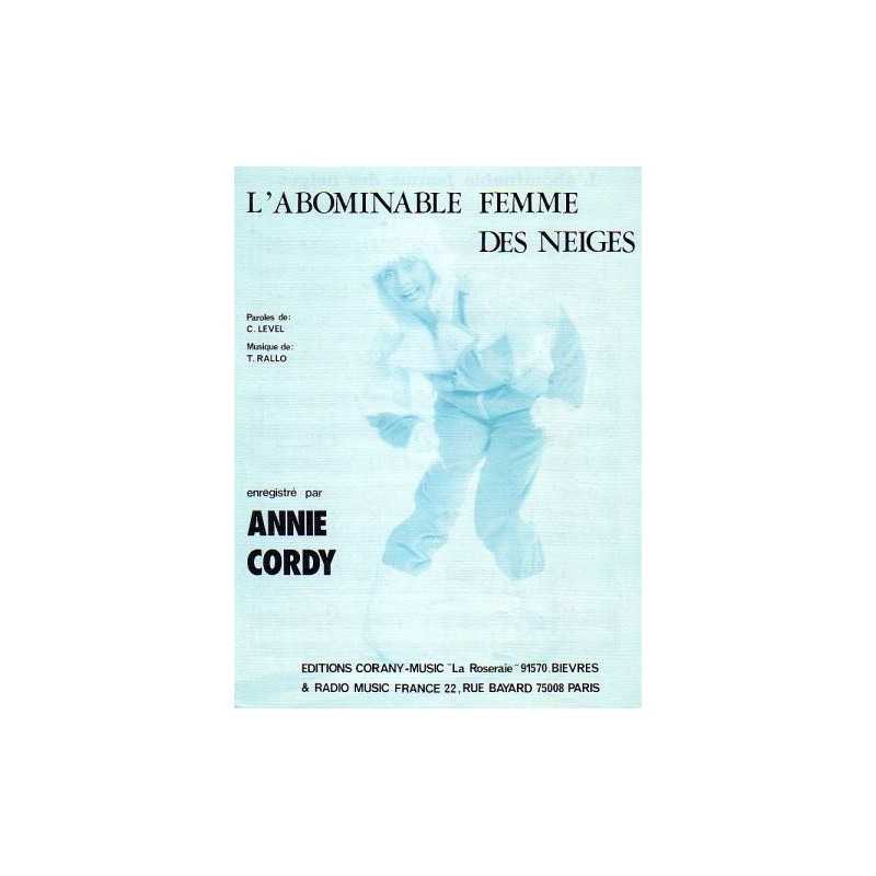 L'ABOMINABLE FEMME DES NEIGES