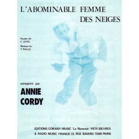 L'ABOMINABLE FEMME DES NEIGES
