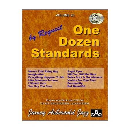 AEBERSOLD VOL.23 - ONE DOZEN STANDARDS (+CD)