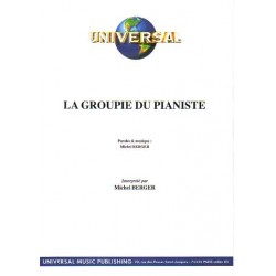 Sheet music LA GROUPIE DU PIANISTE Michel Berger pdf