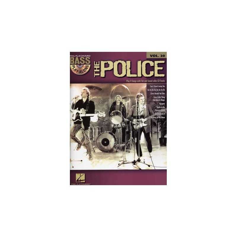 BASS PLAY-ALONG VOL.20 - THE POLICE (+CD)