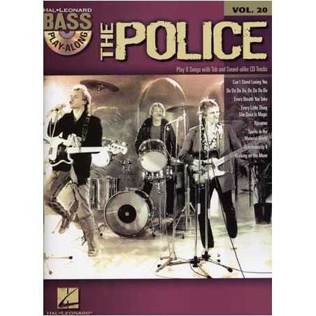 BASS PLAY-ALONG VOL.20 - THE POLICE (+CD)
