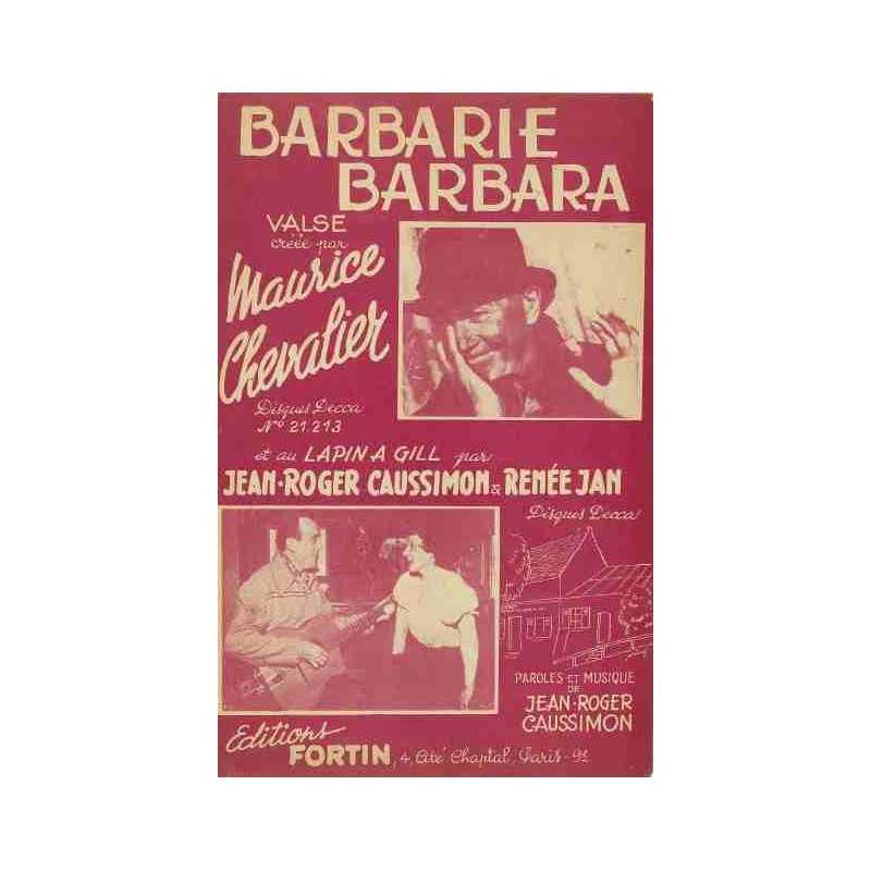 BARBARIE... BARBARA...
