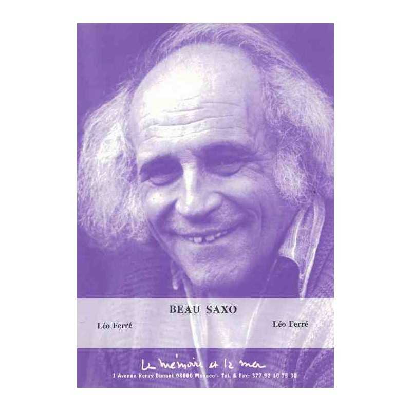 Partition BEAU SAXO Léo FERRÉ
