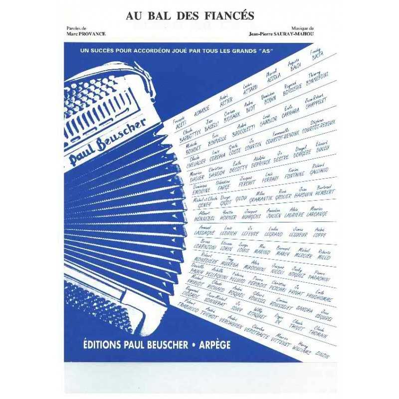 Sheet music AU BAL DES FIANCÉS