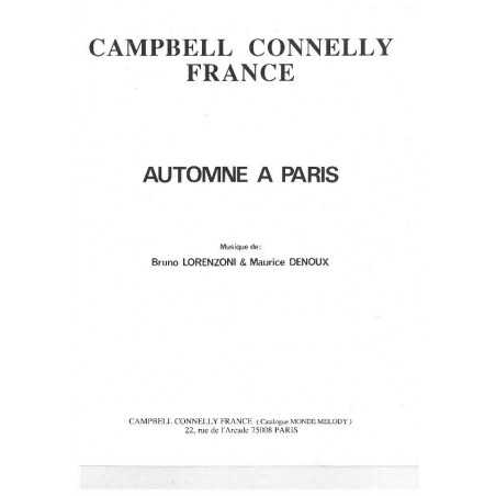 AUTOMNE A PARIS