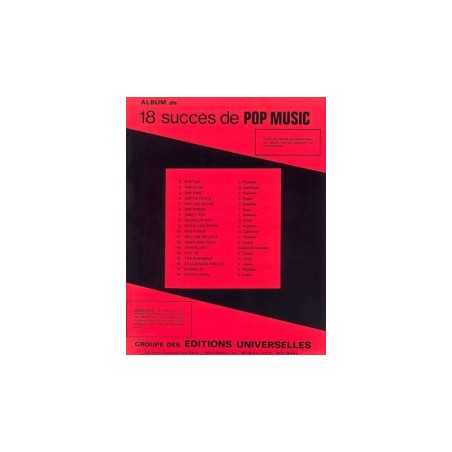 ALBUM DE 18 SUCCÈS DE POP MUSIC