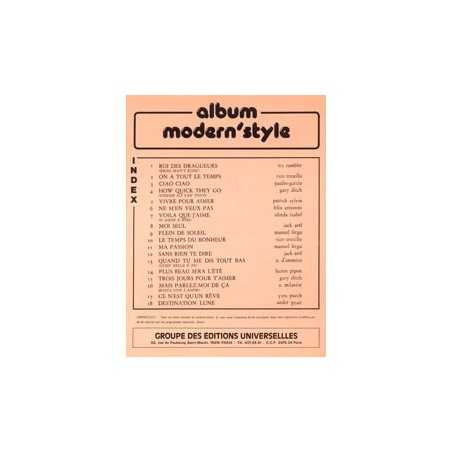 ALBUM MODERN'STYLE