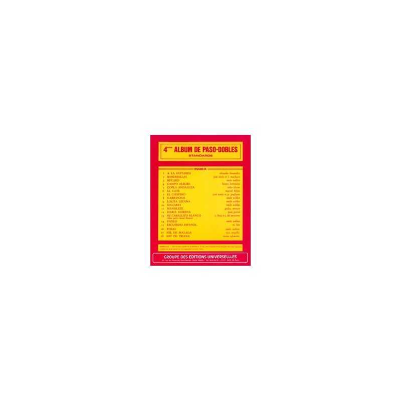 4ème ALBUM PASO-DOBLES (STANDARDS)