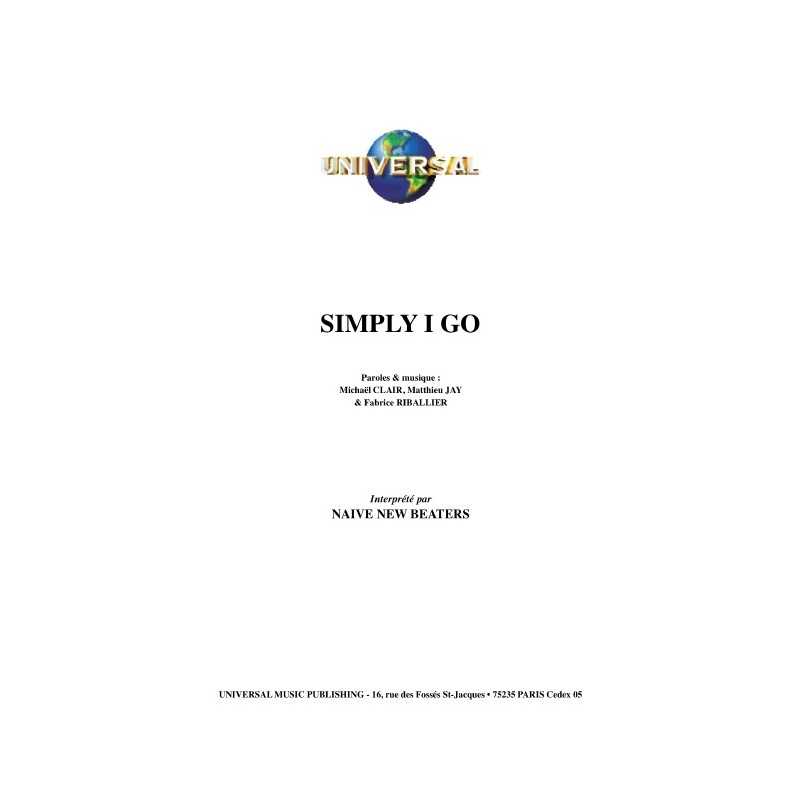 SIMPLY I GO