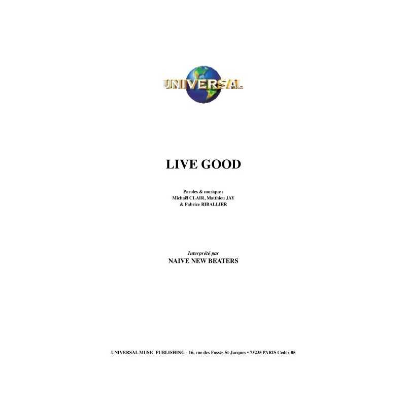 LIVE GOOD